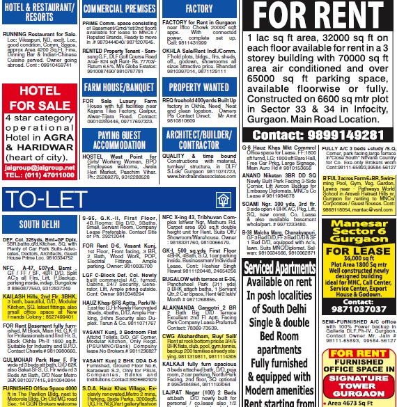 To Rent Advertisement On Newspaper Newspaper Advertising Encyclopedia