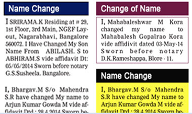 times of india name change format