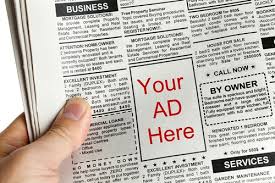 Ads in Newspapers