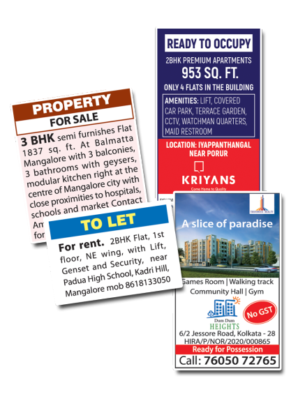 Newspaper Property Advertisement