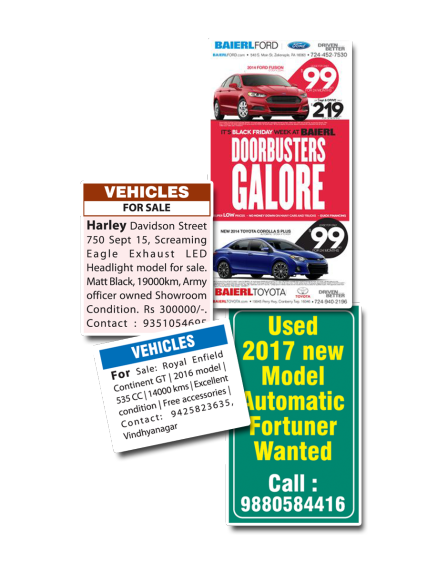 Buy and sell your car easily with a vehicles classified